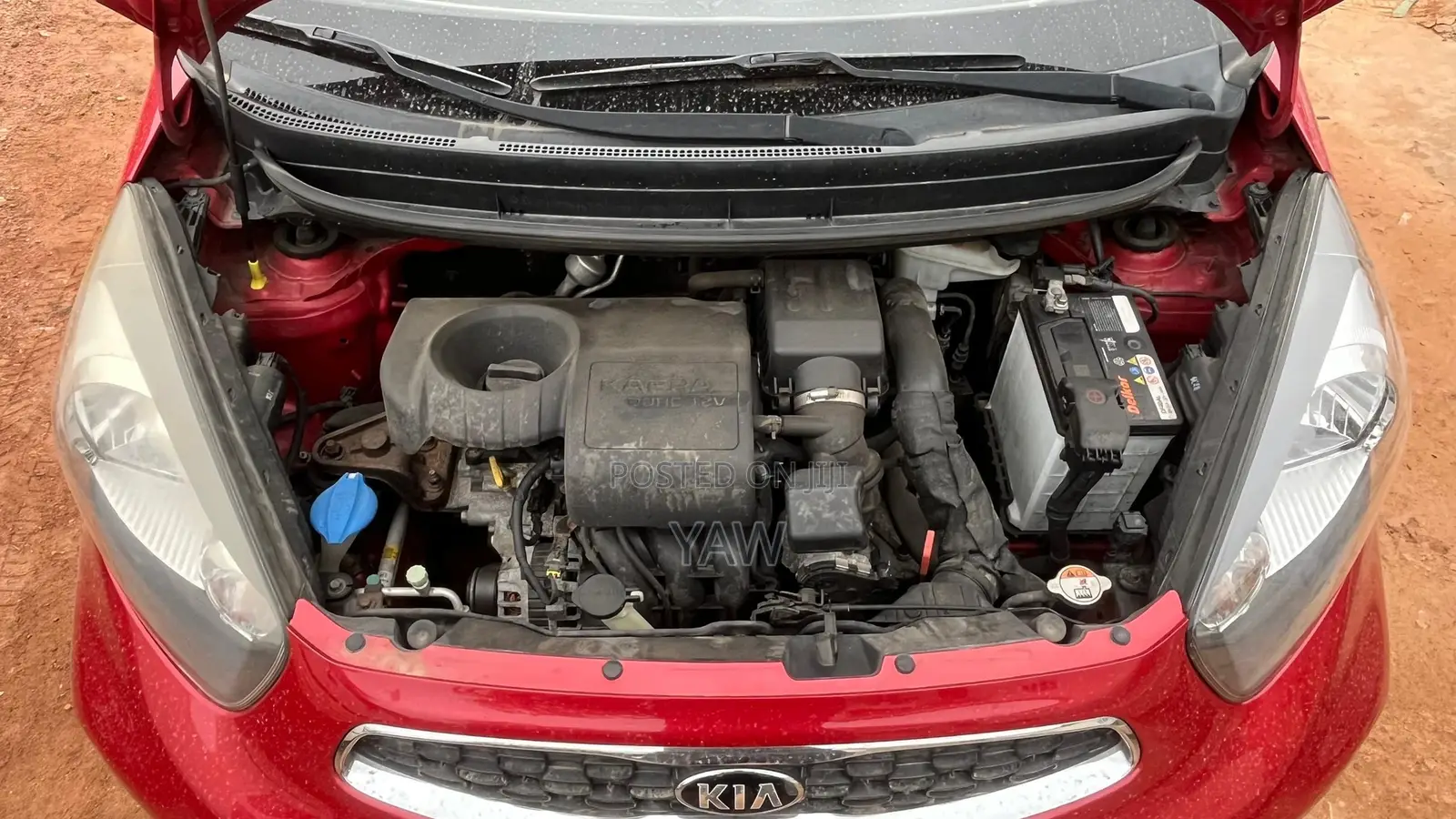 Kia Morning 2016 Red