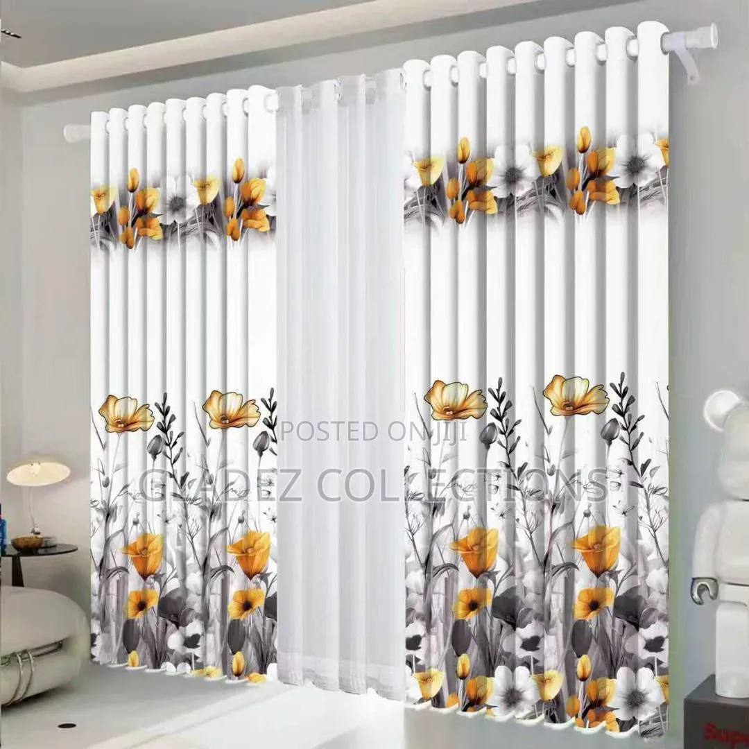 3 PCS Set Curtains