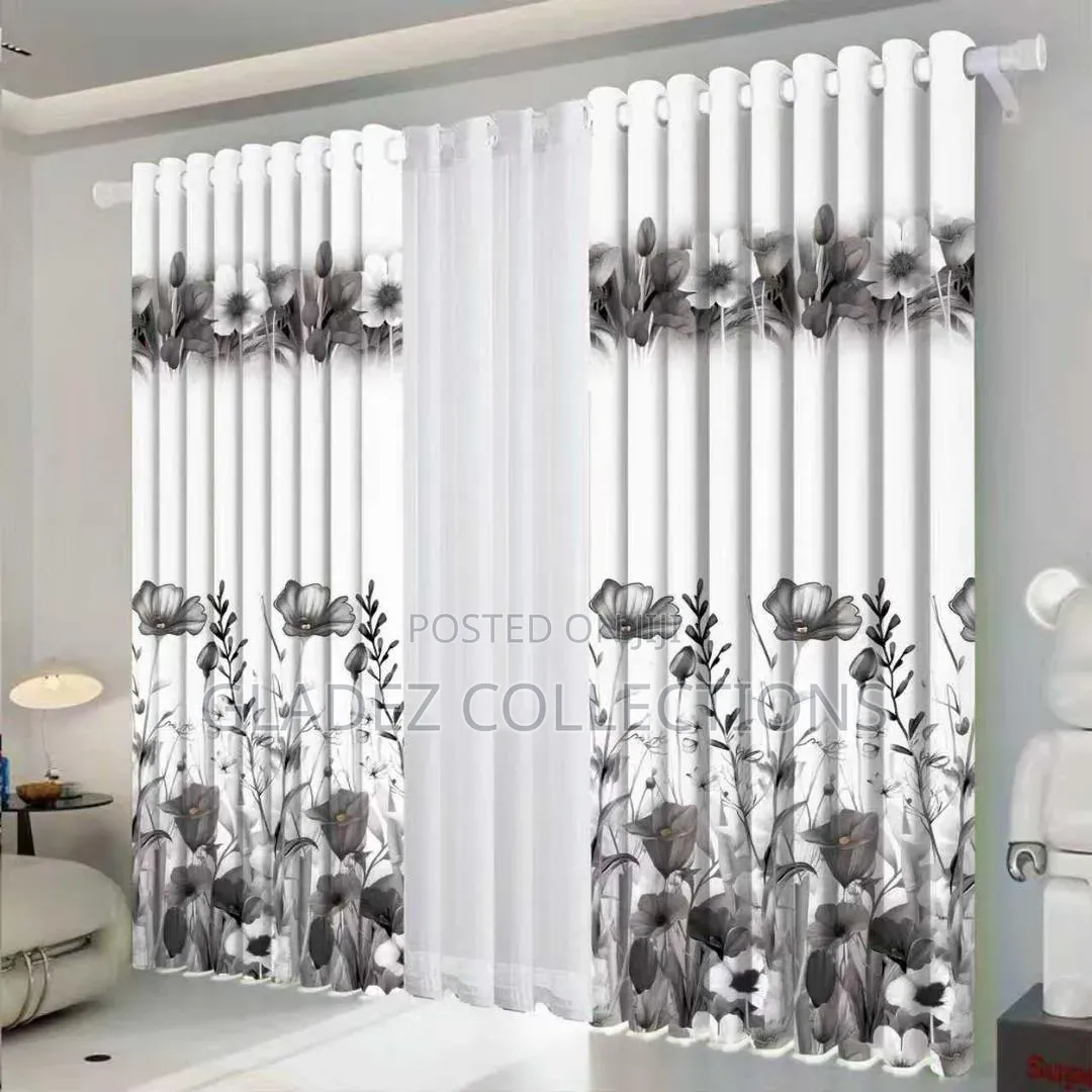 3 PCS Set Curtains