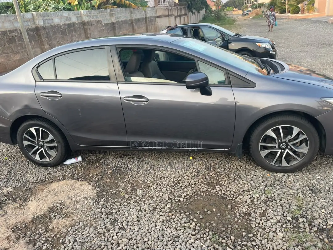 Honda Civic EX 4dr Sedan (1.8L 4cyl CVT) 2015 Gray