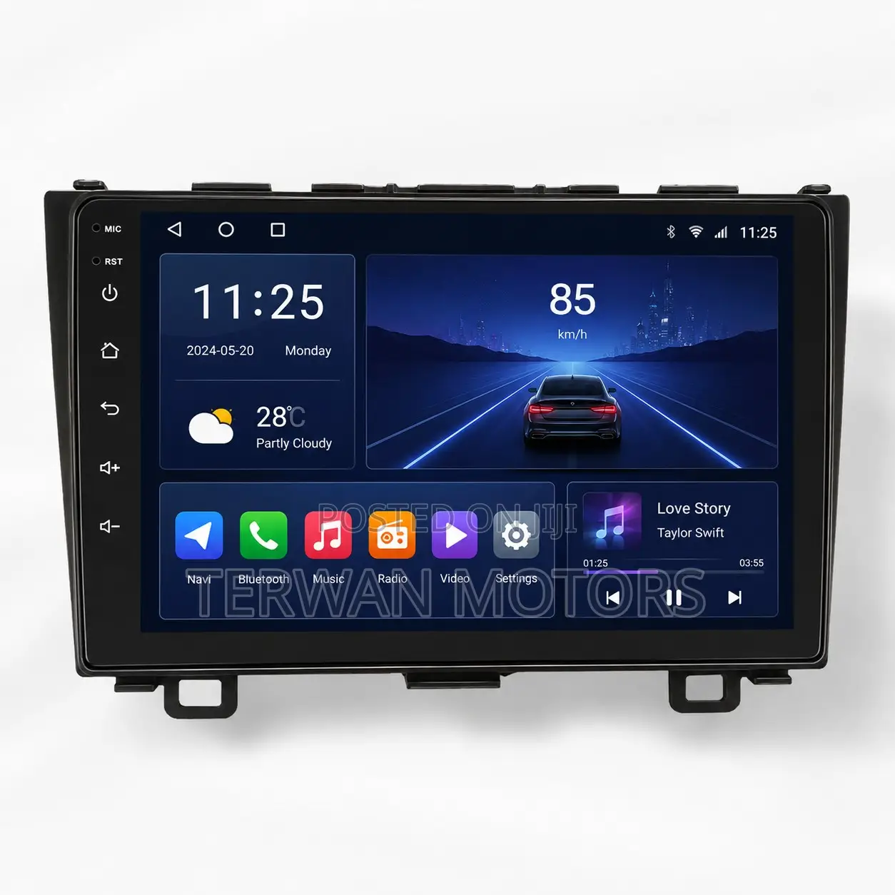 New Android Car Tape for Honda CRV 2007 to 2011
