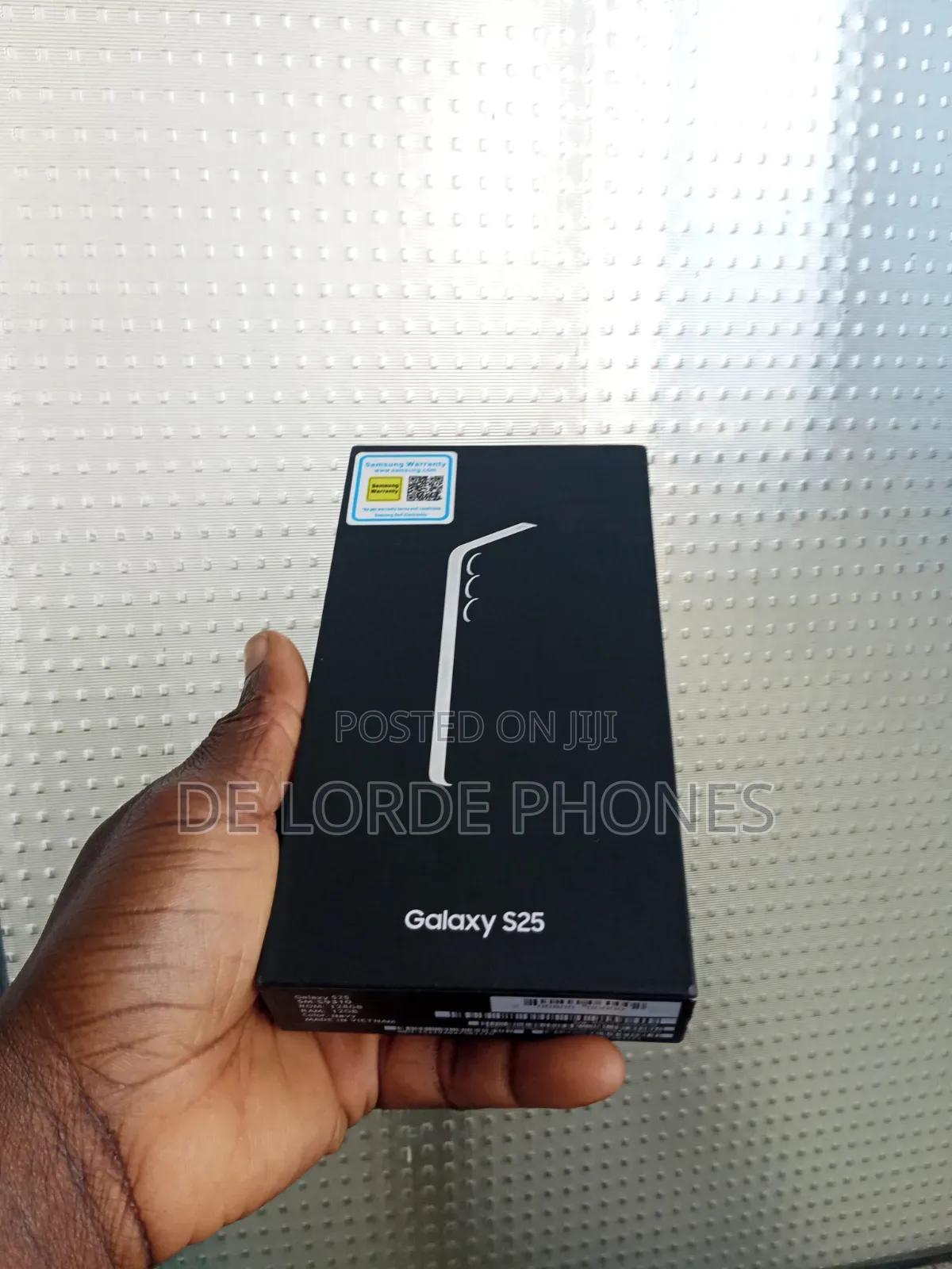 New Samsung Galaxy S25 256 GB Black