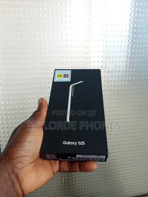 New Samsung Galaxy S25 256 GB Black