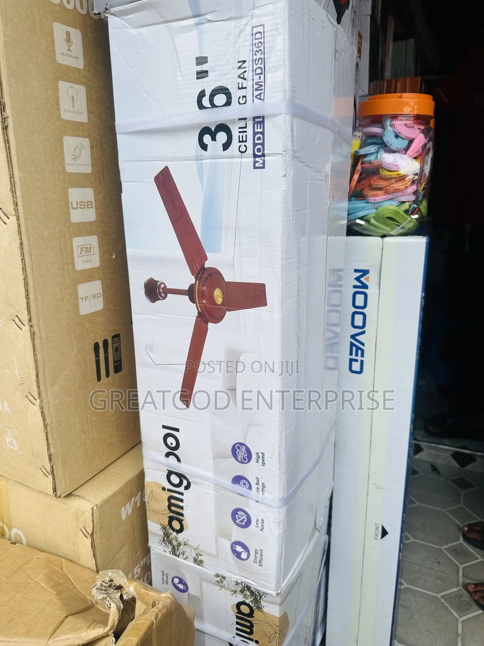 Amigool 3-in-1 Premium Ceiling Fan Value Pack