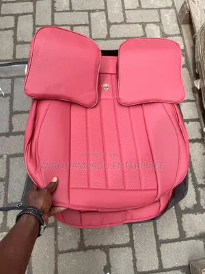 Royal Bull Wine Leather Car Seat Cover 🐂🔥