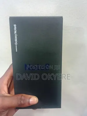 New Samsung Galaxy Note 8 128 GB Black