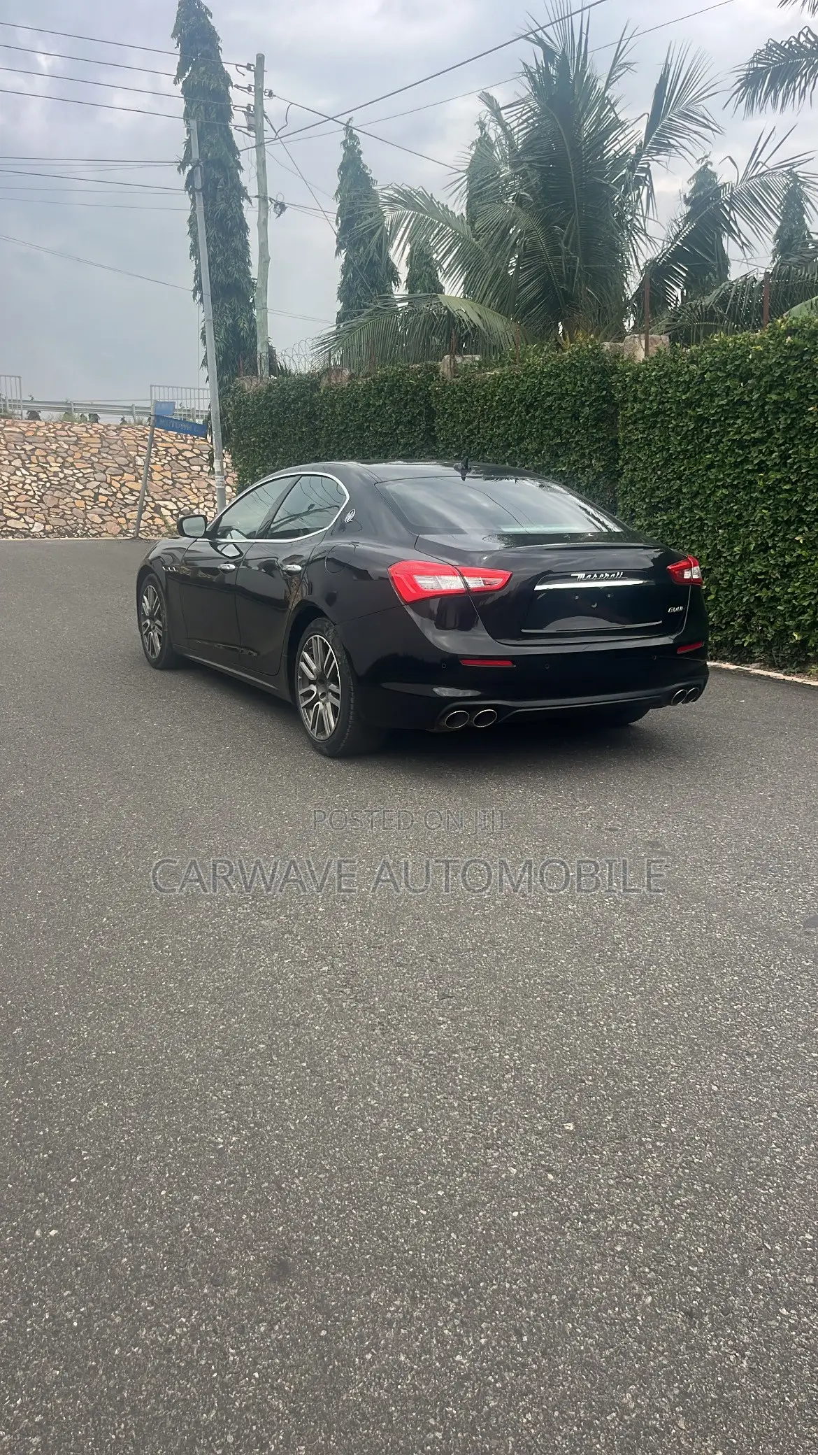 Maserati Ghibli 2018 Black