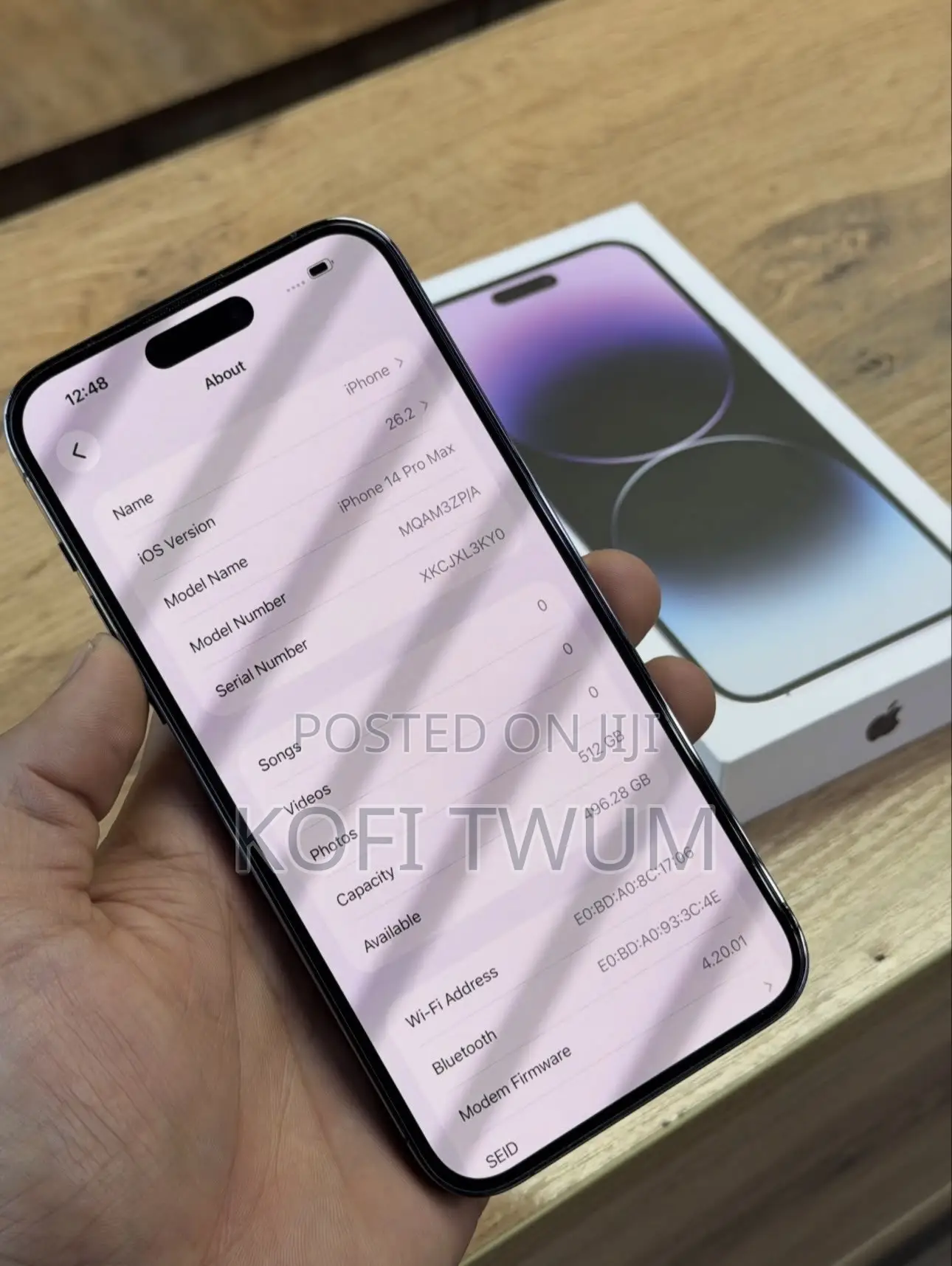 Apple iPhone 14 Pro Max 512 GB Purple