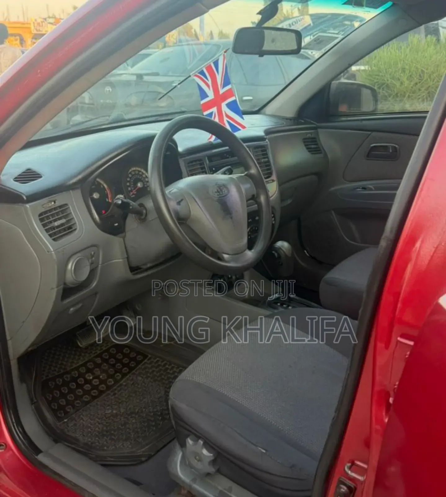 Kia Rio 2010 Red