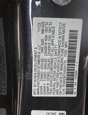 New Honda CR-V 2024 Black
