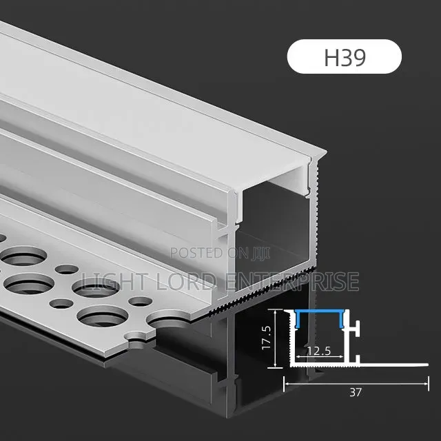 One-Sided Butterfly Staircase Aluminum Profile 10feet