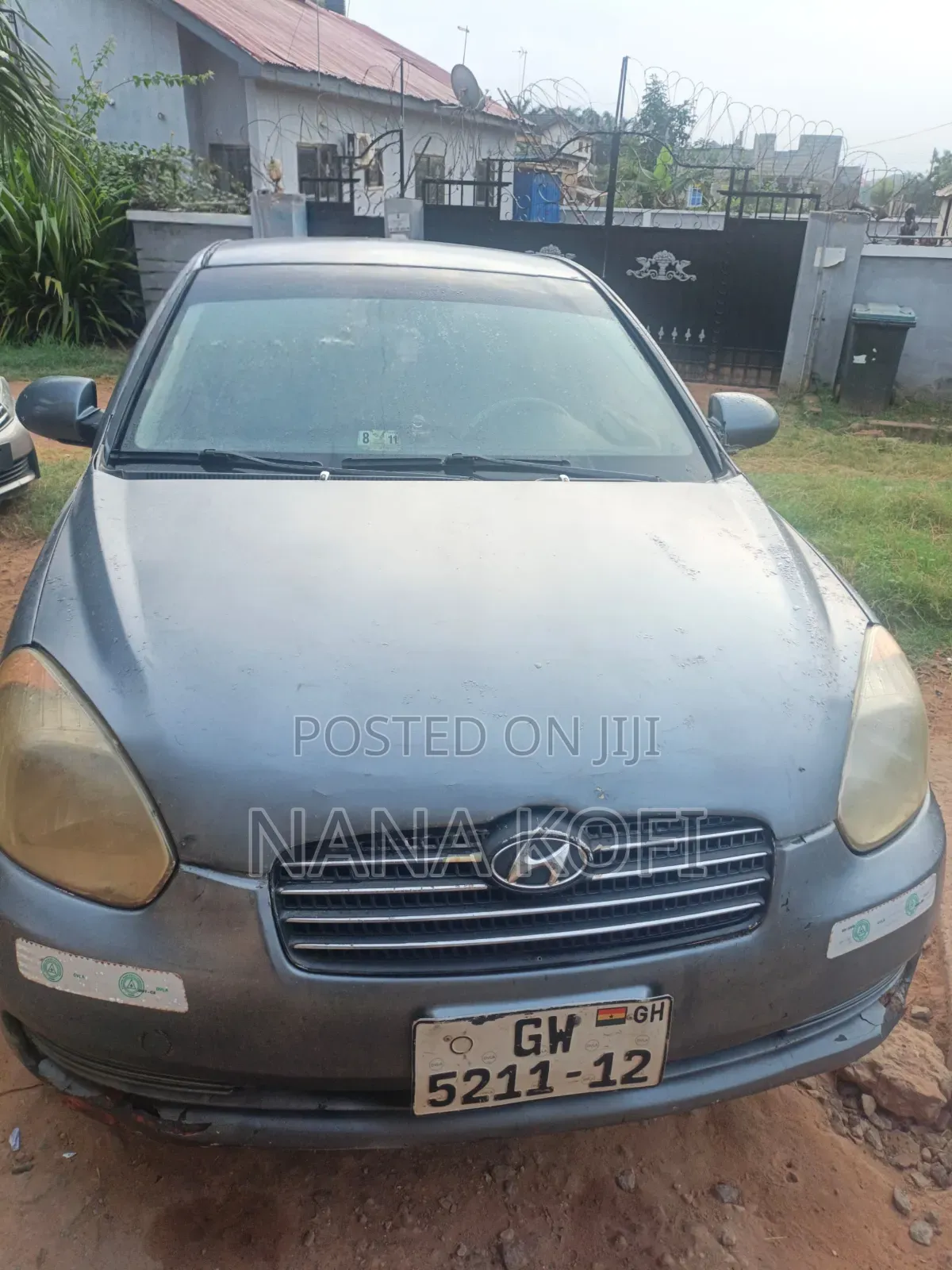 Hyundai Accent 2008 Gray