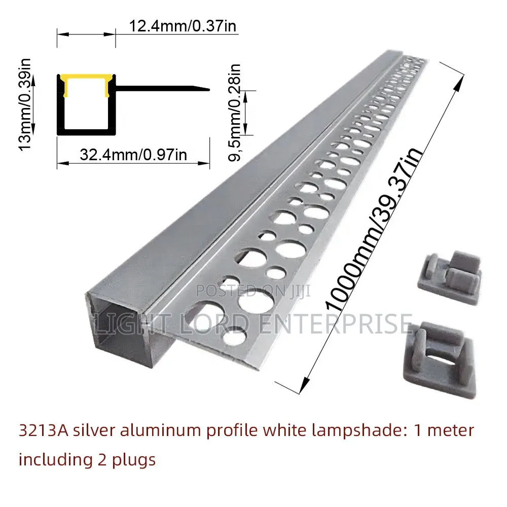 Cidex Staircase Aluminum Profiles Channel 3meters