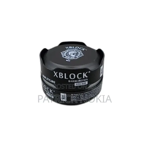 Original XBLOCK Hair Styling Wax - BLACK (Pack of 3)