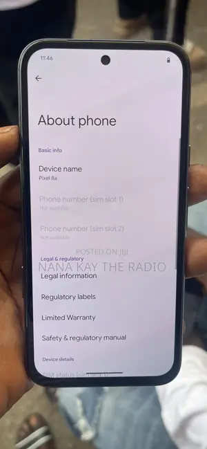 Google Pixel 8a 128 GB Black