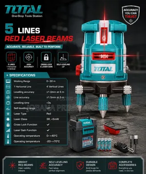 Total Laser Distance Detector