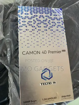 New Tecno Camon 40 Premier 5G 256 GB Black