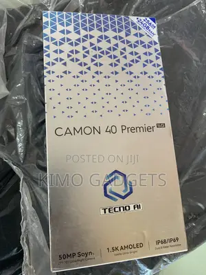 New Tecno Camon 40 Premier 5G 256 GB Black