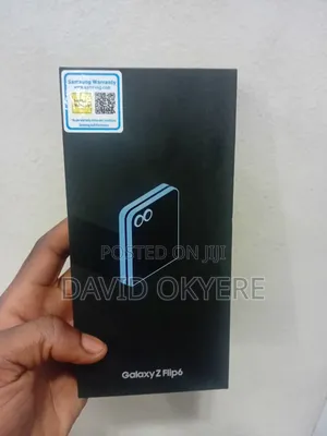 New Samsung Galaxy Z Flip6 256 GB Blue