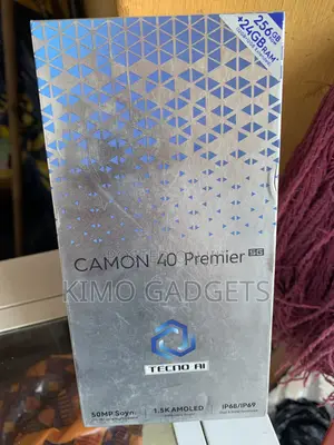 New Tecno Camon 40 Premier 5G 256 GB Gray