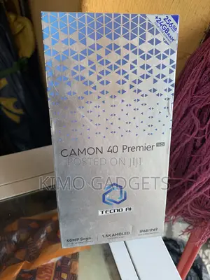 New Tecno Camon 40 Premier 5G 256 GB Gray