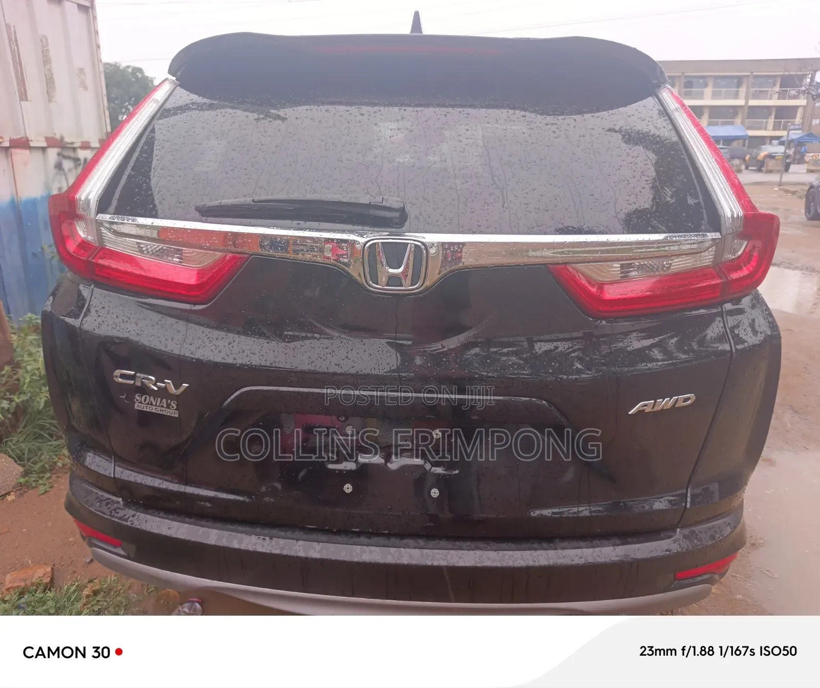 Honda CR-V EX 4dr SUV AWD (1.5L 4cyl CVT) 2017 Black