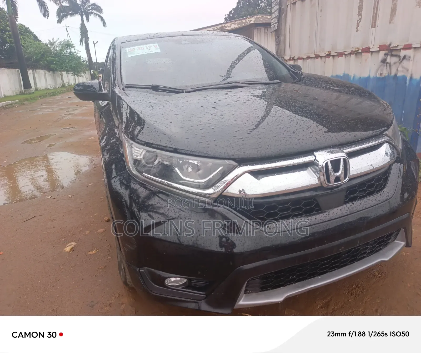 Honda CR-V EX 4dr SUV AWD (1.5L 4cyl CVT) 2017 Black