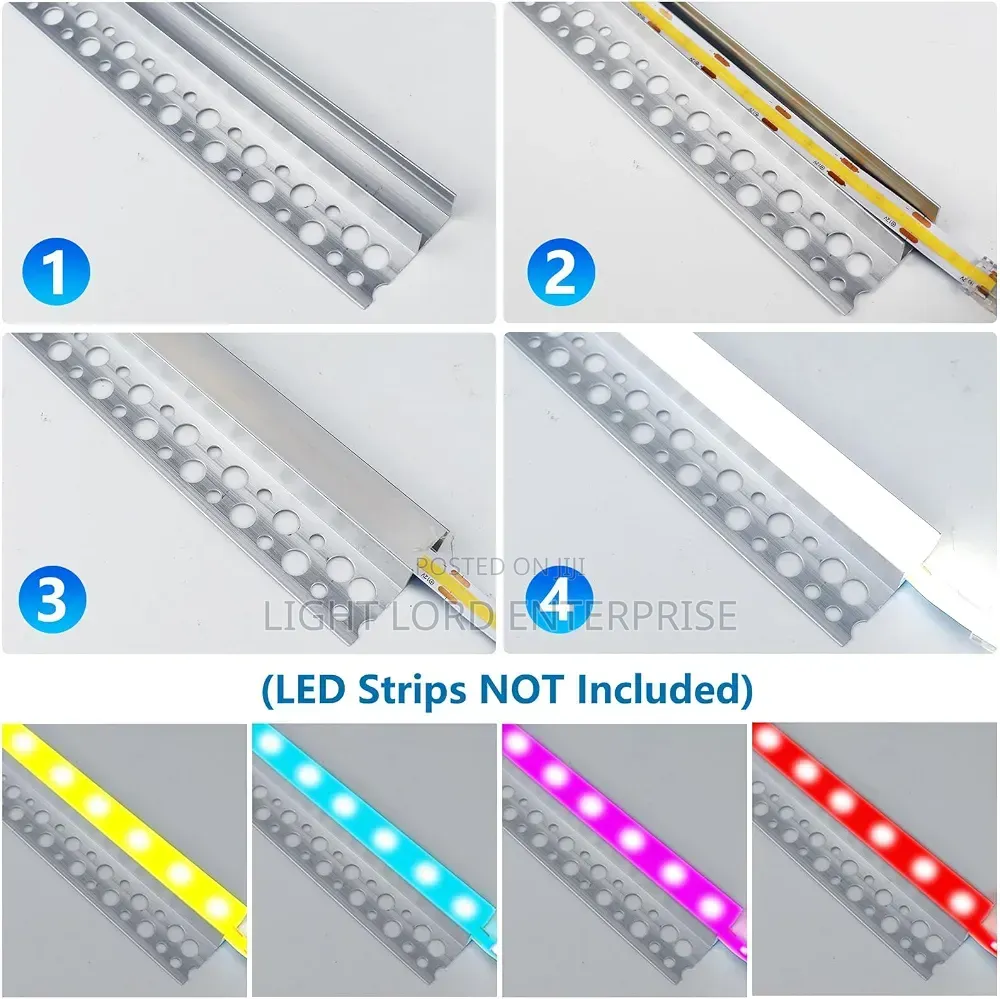 Desirable Led Aluminum Profiles 3meters