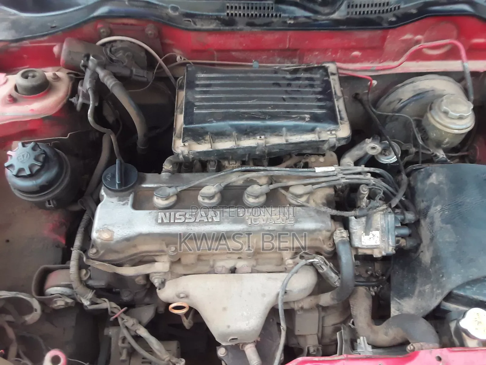 Nissan Micra 2004 Red