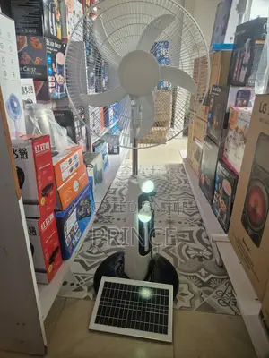 Solar Rechargeable 18inch Fan