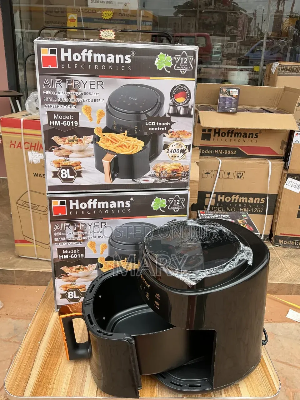 8 Liters Digital Hoffmans Airfryer