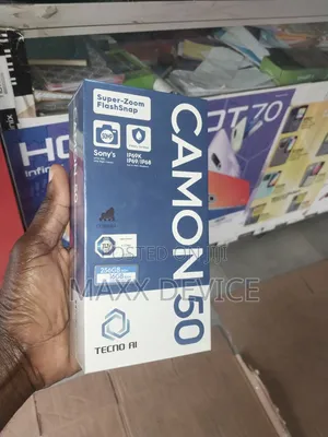 New Tecno Camon 50 256 GB Gray