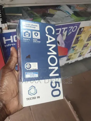New Tecno Camon 50 256 GB Gray