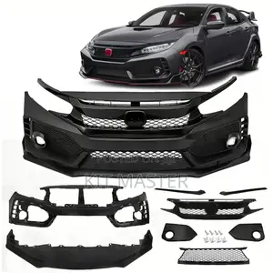 10th Generation Honda Civic 2018-2021 Front and Back Bumper With Side