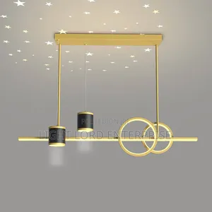 Mililia Yellow Gold 2color Pendant Light