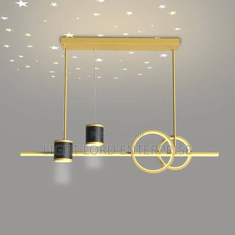 Mililia Yellow Gold 2color Pendant Light