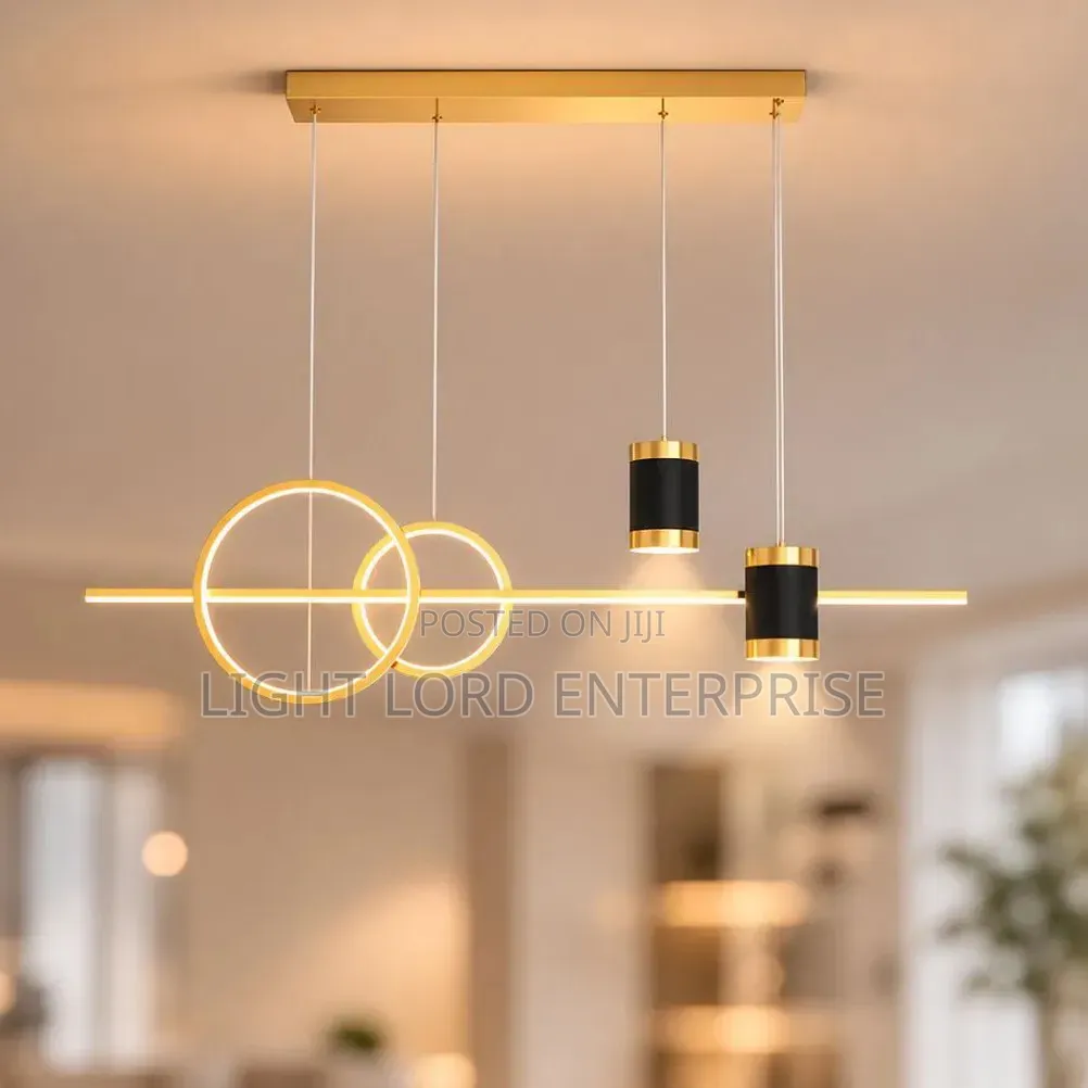 Mililia Yellow Gold 2color Pendant Light