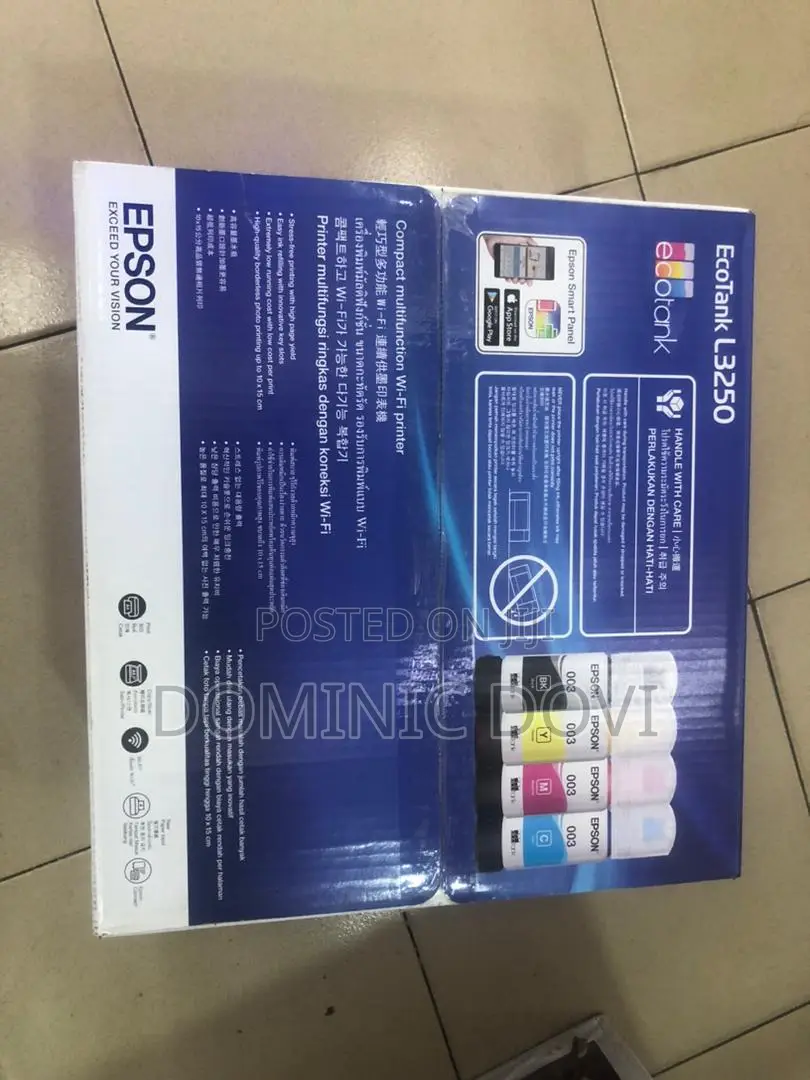 Epson L3250 Wifi Multifunction Ecotank Printer