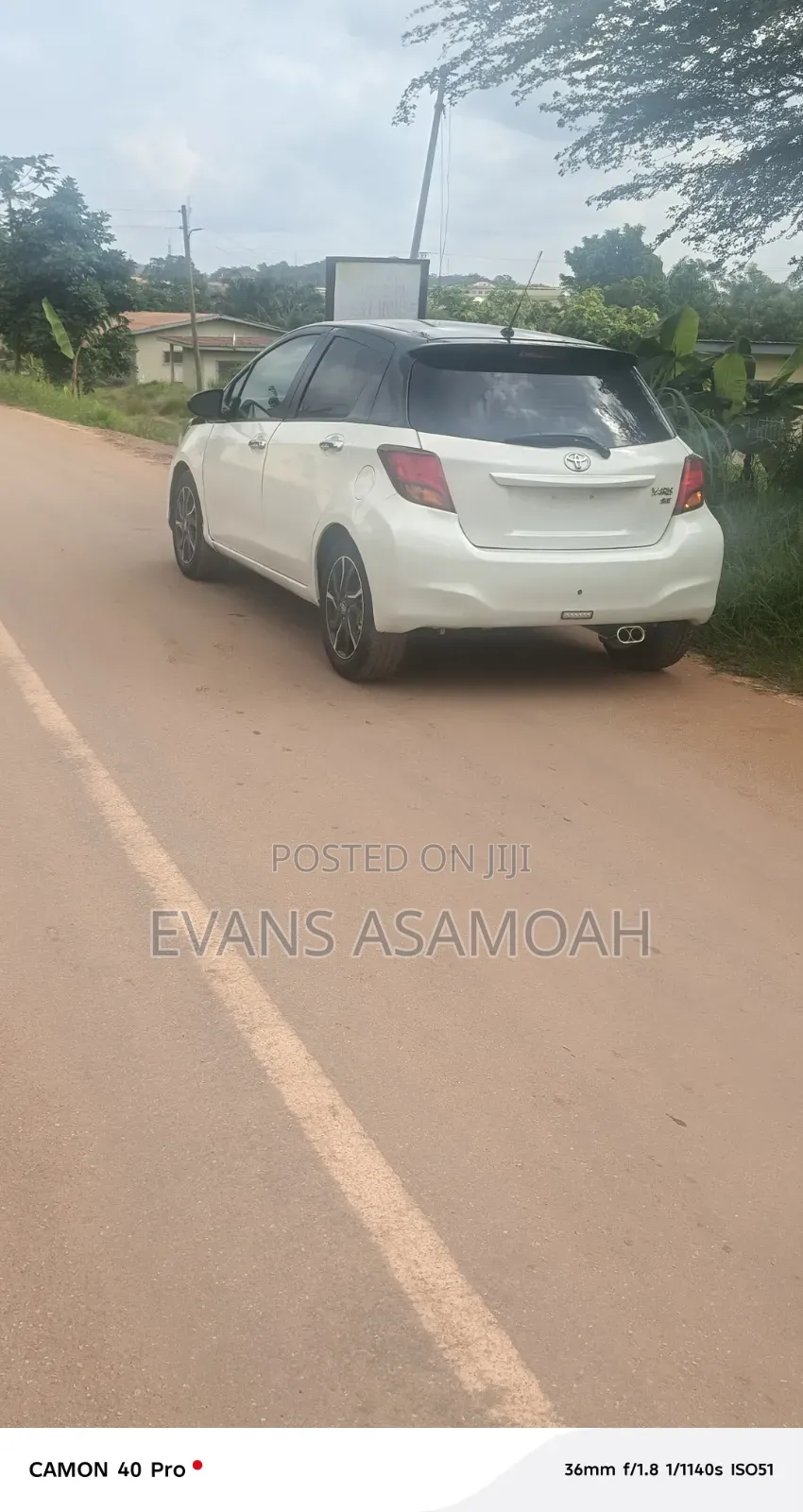 Toyota Yaris 2016 White