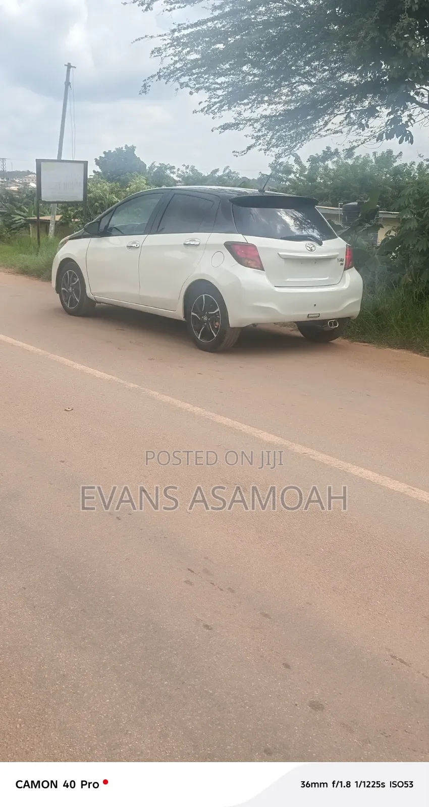 Toyota Yaris 2016 White