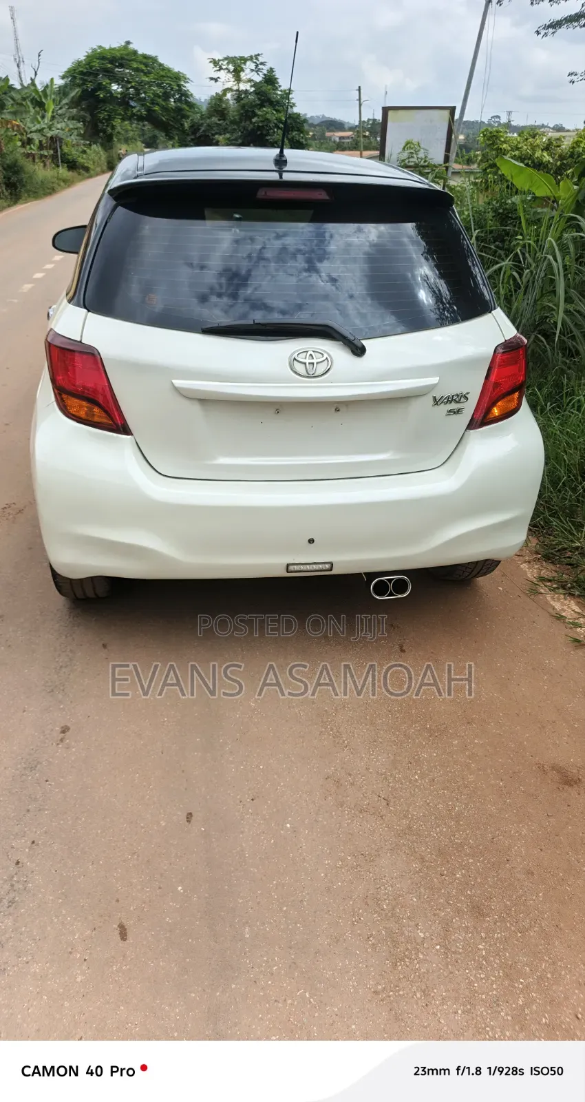 Toyota Yaris 2016 White