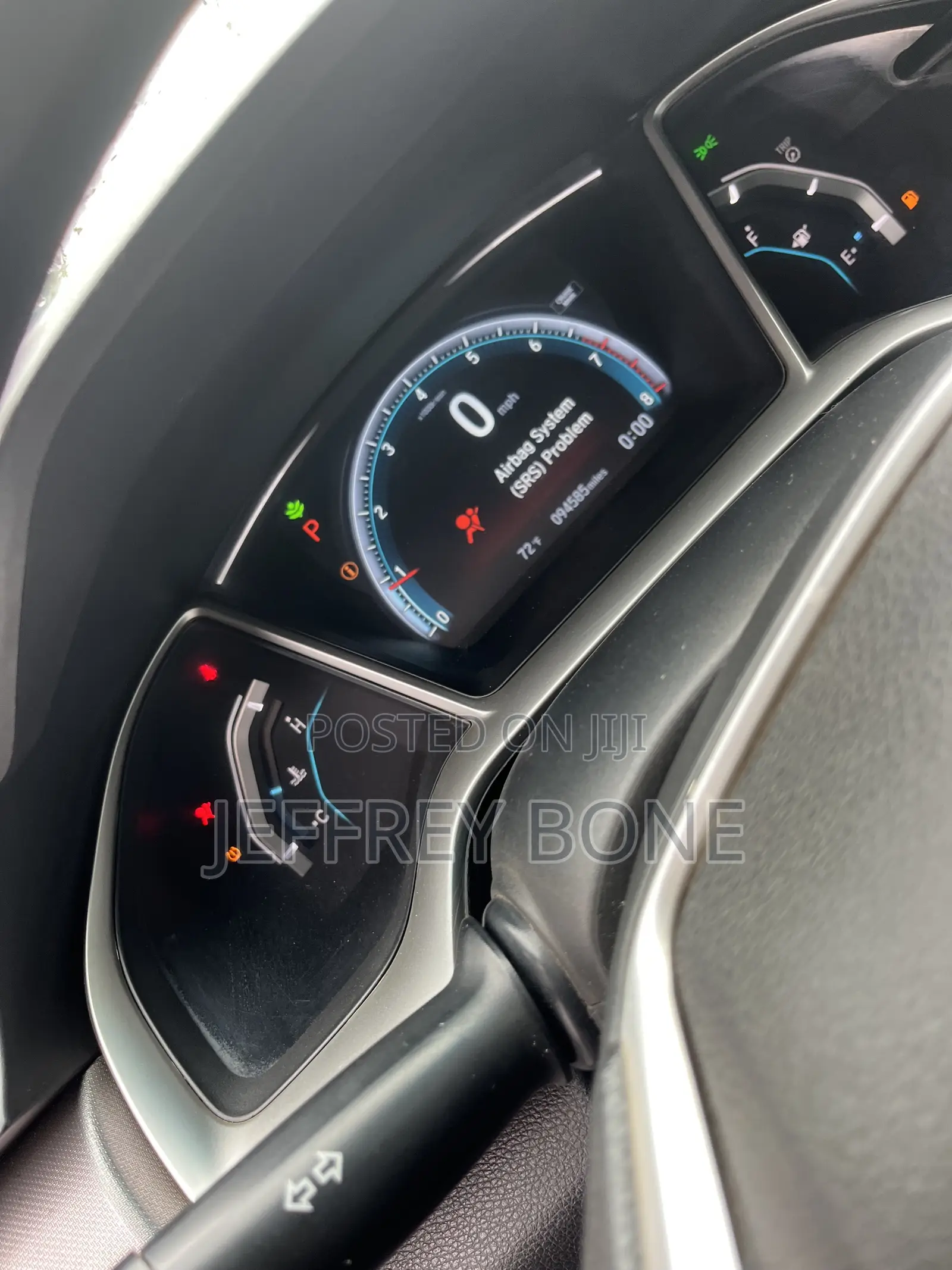 Honda Civic EX 4dr Sedan (1.5L 4cyl) 2016 Blue