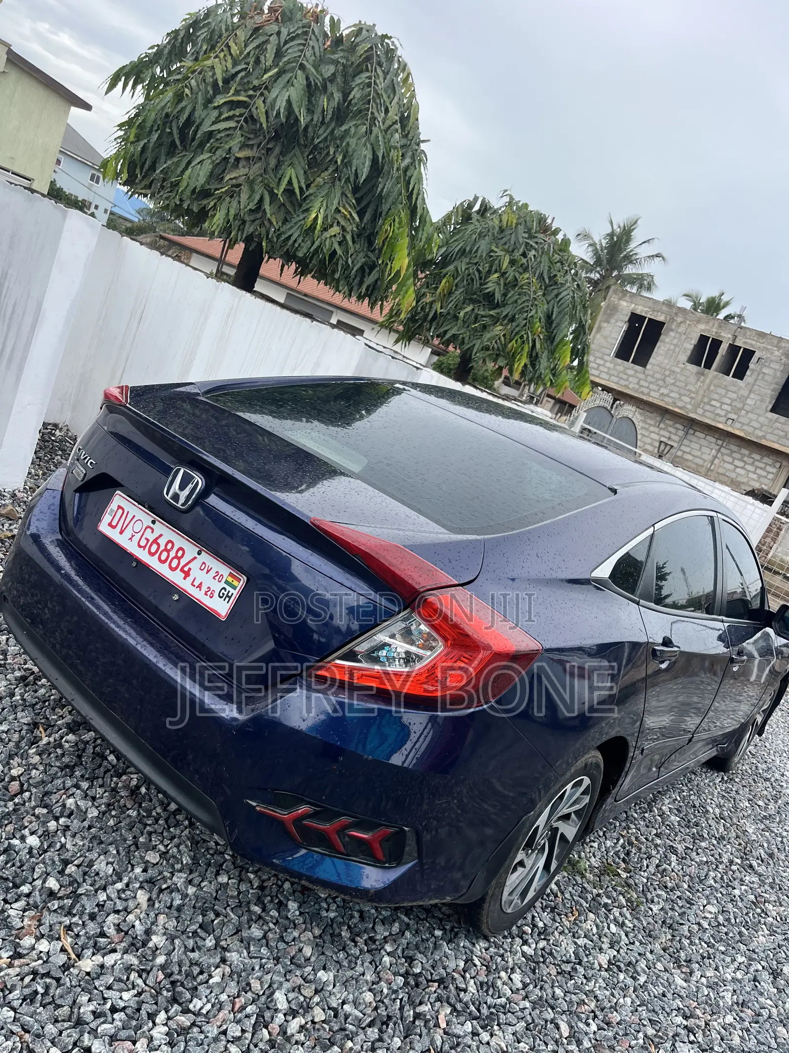 Honda Civic EX 4dr Sedan (1.5L 4cyl) 2016 Blue