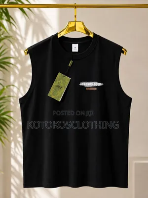 Simple Design Armless Shirts