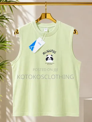 Simple Design Armless Shirts