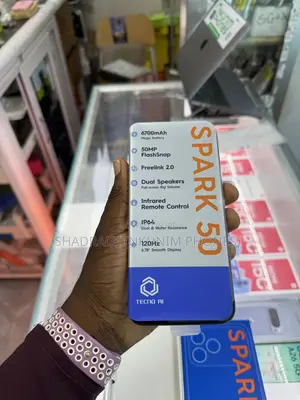 New Tecno Spark 50 128 GB Black