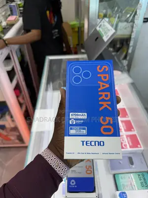 New Tecno Spark 50 128 GB Black