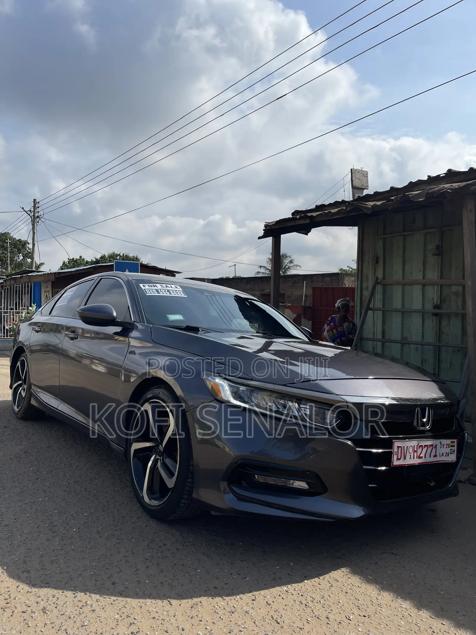 Honda Accord Sport 2018 Gray