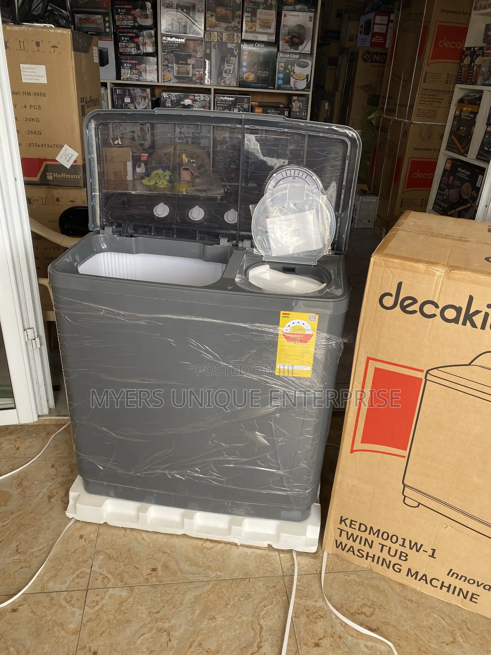 Brand New 13kg Washing Machine-Twin Tub