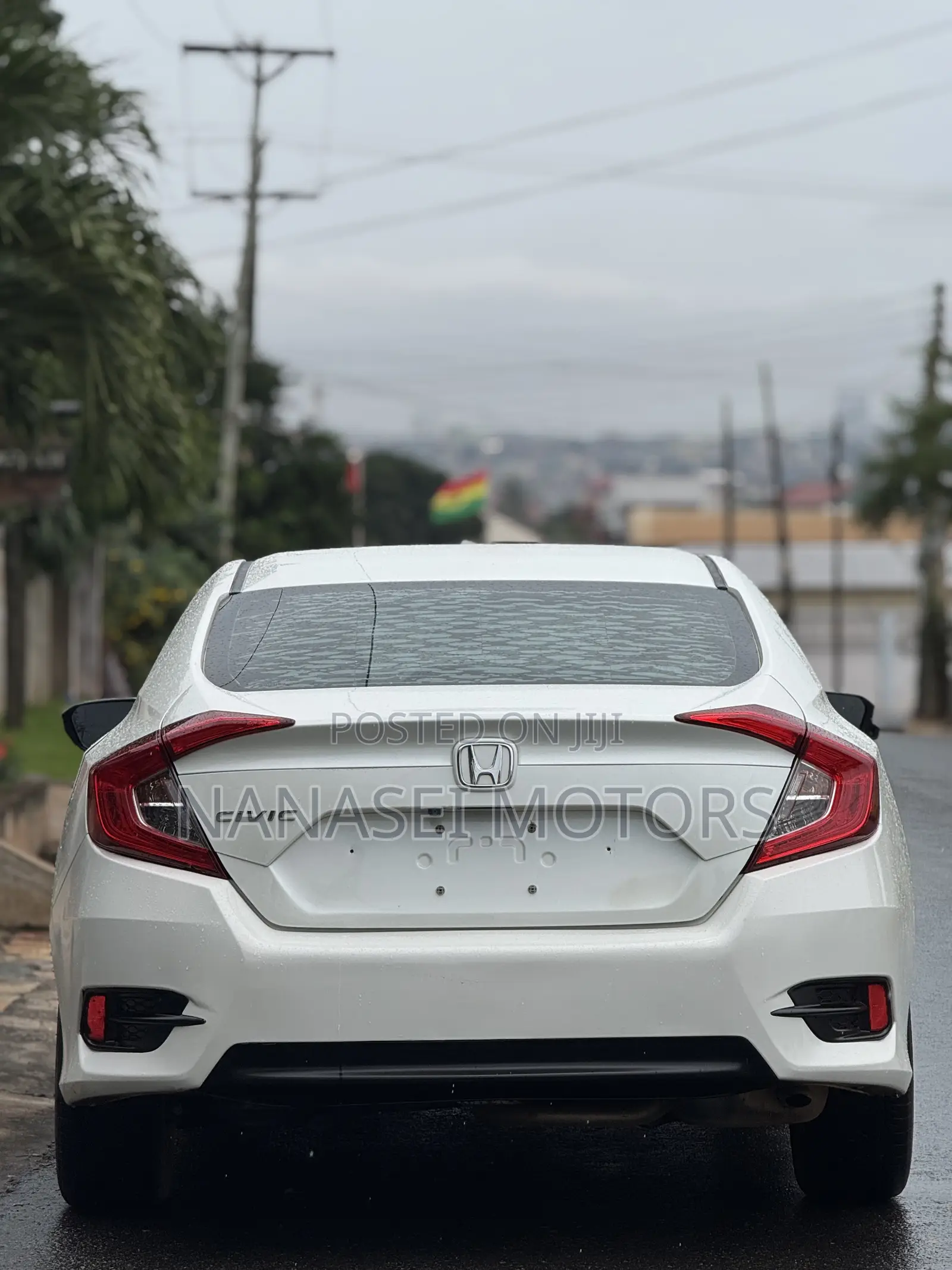 Honda Civic EX 4dr Sedan (1.5L 4cyl) 2016 White